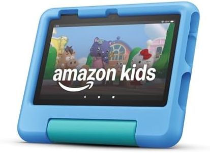 Amazon Fire 7 Kids-Tablet | 7-Zoll-Display, für Kinder von 3 bis 7 Jahren | Mit werbefreien Büchern, Spielen und Videos für Kinder | Kindersicherung, 10 Stunden Akkulaufzeit, 16 GB