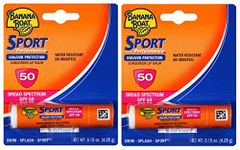 Banana Boat Spf#50 Sport Lip Balm 0.15oz (2 Pack)