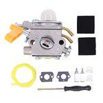 HouYeen Carburettor Kit for Ryobi RBC30SESA RBC30SBSA RHT2660DA RLT30CESA ORLT30PRT Grass Trimmer Carb Carburetor Air Fuel Filter Tool Set