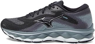 Mizuno Women's Wave Sky 7 Running Shoe, Black-silverstar, 10.5