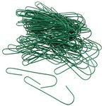 150 Green Assorted Sizes Plastic Bauble Hooks Christmas Tree Decoration