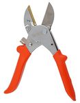 Vinka Heavy Garden Pruning Secateur, Steel Blade, Cuts Upto 15 mm (21 x 8 x 3 cm, Orange and Silver)