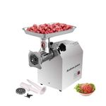 ANDREW JAMES Stainless Steel Meat Mincer - 12 Number with 1 Year Warranty