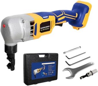 Cordless Nibbler Metal Cutter Compatible with Dewalt 20v Max Battery (Tool Only), 18 Gauge Brushless Electric Power Metal Shear Sheet Steel Nibbler For Cutting Metal, Stainless Steel, Aluminium