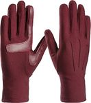 isotoner Women’s Spandex Cold Weather Stretch Gloves with Warm Fleece Lining