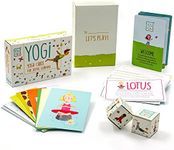 YOGI FUN Kids Yoga Cards Kit with Illustrations, Rhyming Poems, Birthday Activity and 2 DIY Dice