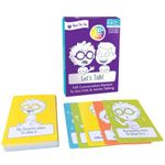 Open The Joy Let's Talk Conversation Cards - Engaging Family Game for Kids, Perfect Conversation Starters, Boost Confidence & Emotional Intelligence - Ideal Gift for Kids Ages 4-6+