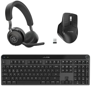 JLab Epic Work Bundle, Epic Work Wireless Headset, Epic Mechanical Keyboard and Epic Wireless Mouse