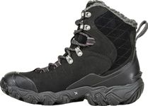 Oboz Bridger 7" Insulated B-Dry Hiking Boot - Women's Black 10.5