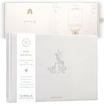 Baby Memory Book Giraffe Baby Journal | Tissue Wrapped in a Gift Box | Precious Moments: From Birth to Age 5 | Gifts for Baby Shower or Pregnancy