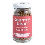 Country Bean Hazelnut Instant Coffee Powder 50 G | Arabica, Freeze-dried, Flavoured coffee | No Added Sugar | Makes 25 Cups