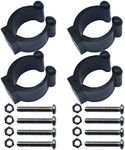 YYST 4 PCS Kayak Paddle Clip Paddle Holder Paddle Keeper Vertical Mounted NO Side Mounted