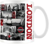 Pyramid International Mug (London Design) 11oz Coffee Mug, Cups and Coffee Mug for Women and Men - Official Merchandise