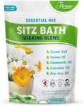 Hemorrhoid Treatment Sitz Bath Salt Natural Soaking Blend - Epsom Salt with Pure Essentials Oils for Fissure, Postpartum Care, Bartholin Cyst Treatment - Essential Mix for Self Care - 1 Pack - 14.1 oz