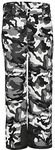 Arctix Kids Snow Pants with Reinforced Knees and Seat, A6 Camo Black, X-Small