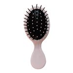 Essential Mini Hair Brush by BeaverStrong, Pocket-size Detangler Brush with Soft Bristles for Travel, Toddlers, Kids, Teens (Lavender Purple)