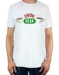 FRIENDS Central Perk Men's T-Shirt Small White