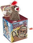 Schylling Sock Monkey Jack in The Box - Kids, Multicolor