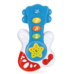 Portable First Guitar. Educational Toy for Music Learning and Entertainment for Ages 9 Months to 4 Years