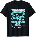 Fun fishing design with fishing rod T-Shirt