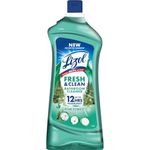 Lizol Fresh & Clean Bathroom Cleaner | Pine | 1L | 10X Better Cleaning | Upto 12Hrs Fragrance| Multi Surface Clean Floors, Basin, Tiles