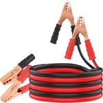 Belanto Car Heavy Duty Auto Jumper Cable, Battery Booster Wire Alligator With Clamps, Emergency Use 7ft, 1000 AMP Car Battery Charging/Booster Cable,