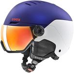 uvex Ski Snowboard Visor Helmet, Dial Type, Size Adjustable, Glasses Usable, Wanted Visor