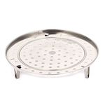 Uxcell Stainless Steel Food Steaming Steamer Canning Rack Tray Stand Cookware 10 Inch