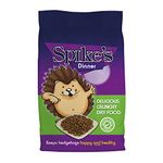 Spike's | Hedgehog Food, Delicious Crunchy Dry | High in Fibre, with Fresh Chicken | Suitable for Adults & Hoglets | Made in the UK (2.5kg)