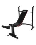 Reach Multipurpose Gym Bench for Home | Adjustable Positions | Full Body Workout Weight Training Bench | Soft Foam Padding | Incline/Decline Bench Press for Strength Training | Max User Weight 100kg