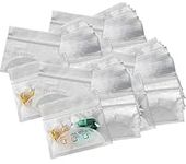 Pill Pouch Bags - (Pack of 600) 3" x 2.75" - BPA Free, Poly Bag Disposable Zipper Pills Baggies, Daily AM PM Travel Medicine Organizer Storage Pouches, Best Clear Reusable with Write-on Labels