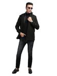 LURE URBAN Men Solid Winter Wear Single Breasted Stylish OverCoat Olive M