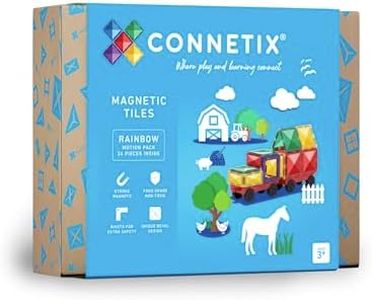 CONNETIX Rainbow Motion Pack, 24 Pieces