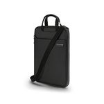 Kensington Vertical Eco Laptop Bag designed for 12" Screens, Protective Carry Case and Sleeve featuring a Zipper and Adjustable, Detachable Shoulder Strap, Eco-Friendly and Water Resistant (K60102WW)