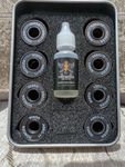 THUNDER SKATES HONCEN ABEC11 608 RS Roller Skate Bearings (Pk of 16 Pcs+ 10 ML Lubricating Oil Bottle)