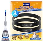 KEEPOW Vacuum Belt for Hoover Power Dash Pet Carpet Cleaner, Replace Part 440012733/440014074, Fit Model FH50700 FH50710 FH50702 (2 Pack)