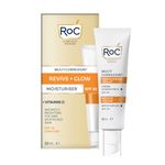 RoC Multi Correxion Revive + Glow Moisturiser SPF 30 | Light Face Cream with Vitamin C | 50 ml