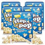 12pk x 85g SOL Stop 'n' Pop Microwave Popcorn | Salted Popcorn Flavour | Popping Pop Corn Kernels for The Family | Flavoured Popcorn Kernels Popcorn Microwave Includes SOL Sticker