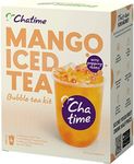 Chatime Mango Iced Bubble Tea with Popping Pearls 4 Pack