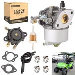 10L0L Golf Cart Carburetor Fuel Pump Kit for EZGO TXT Medalist Marathon 1991-up 4-Cycle with 295cc Engines, OEM: 72840-G01 26645-G01 72558-G02 26726-G01 26727-G01 603901 17553