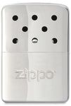 Zippo - Hand Warmer, 6 Hours Heat, Refillable with Lighter Fuel, Reusable, Pocket Warmer in Chrome