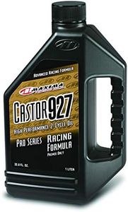 Maxima Racing Oils 23901-2PK Castor 927 Racing 2-Stroke Premix Oil 1L Bottle, 2-Pack