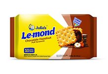 Julie's Le-mond Chocolate Hazelnut Puff Sandwich Biscuit,180g