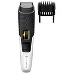 Remington B4 Style Series Beard Trimmer - Self-Sharpening Washable Blades, 17 Length Settings, Adjustable Zoom Wheel, Anti-Slip Grip, 40-Minute Runtime, Cordless - MB4000