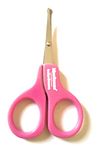 Baby Nail Scissors Baby Nail Clippers Kids Hair Sissors Round Head Scissors Gift for Infant set of 2