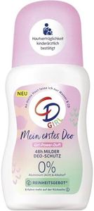 CD Girl Déodorant roll-on | Mon premier déodorant à l'extrait d'aloe vera bio | Sans sels d'aluminium | Protection durable pendant 48 h | Produit de soin végétalien | Convient aux peaux sensibles | 50