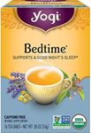 Yogi Tea - Bedtime (6 Pack) - Supports a Good Night’s Sleep - Tea with Passionflower, Chamomile, Valerian Root, and Lavender - 96 Organic Herbal Tea Bags