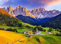 Jigsaw Puzzles 1000 Pieces for Adults jigsaw puzzles for adults 1000 Piece Puzzle Educational Games - Santa Maddalena village Dolomites Italy.…