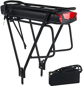 Batterie de vélo électrique à Support arrière 36V, 13ah, adaptée à 250W 300W 350W 500W Bafang/Voilamart et Autres Moteurs de vélo électrique