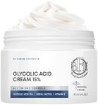 Beauty Facial Extreme Glycolic Acid 15% Anti-Wrinkle Cream- Extra strength Alpha Hydroxy Acid Enhanced with Green Tea Extract. Improves Complexion & Smooths Out Fine Lines & Wrinkles.